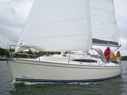 Segelb�tar 27-29 fot